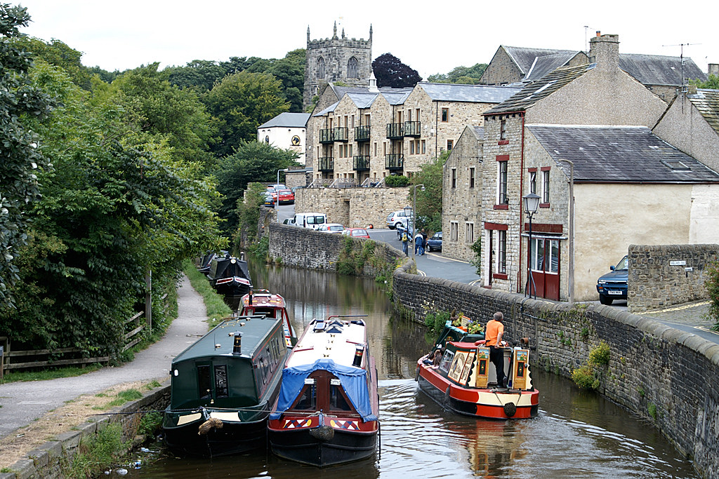 Clitheroe Market and The Ribble Valley
