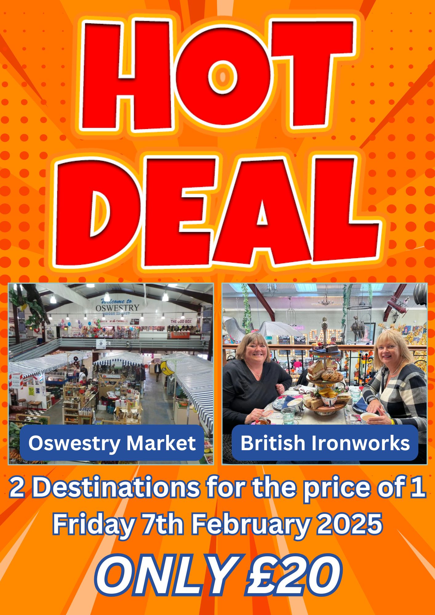 Oswestry and The British Ironworks Centre