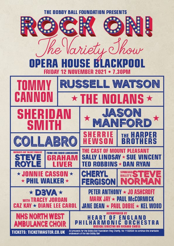 ROCK ON! The Variety Show - Opera House, Blackpool