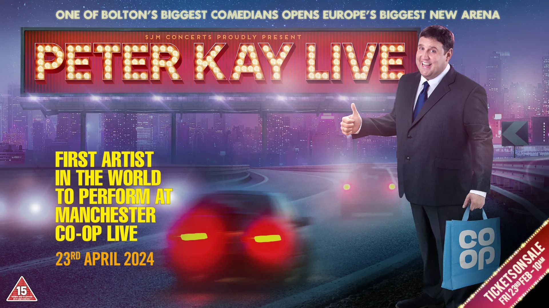 Peter Kay - Return Coach Travel