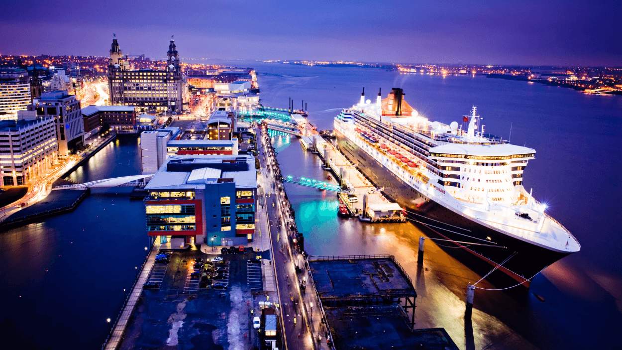 Cunard's Queen Anne Liverpool