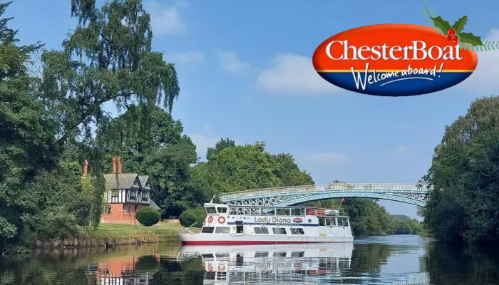 Festive Chester Boat Iron Bridge Cruise