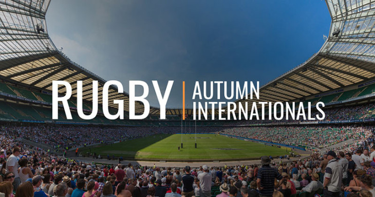Rugby Autumn Internationals 2025 RETURN COACH TRAVEL