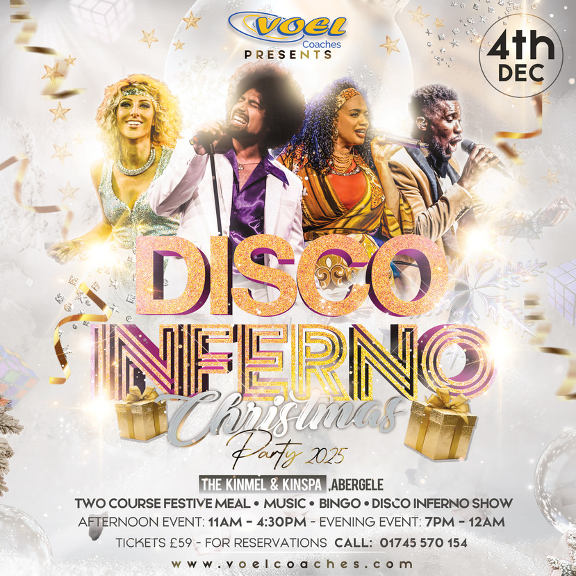 DISCO INFERNO - Christmas Parties
