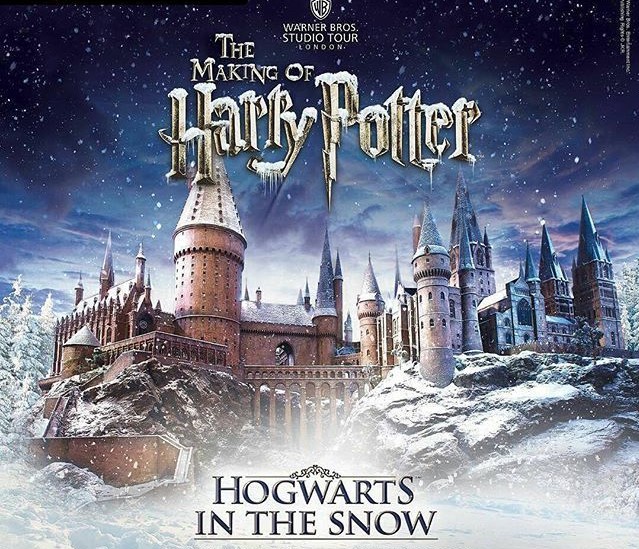 The Making of Harry Potter Hogwarts in the Snow