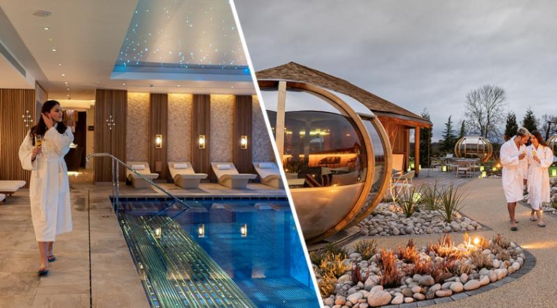 Experience the spa at twilight for an enchanting evening under the stars
