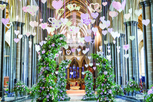 The Spirit of Water Salisbury Cathedral Flower Festival